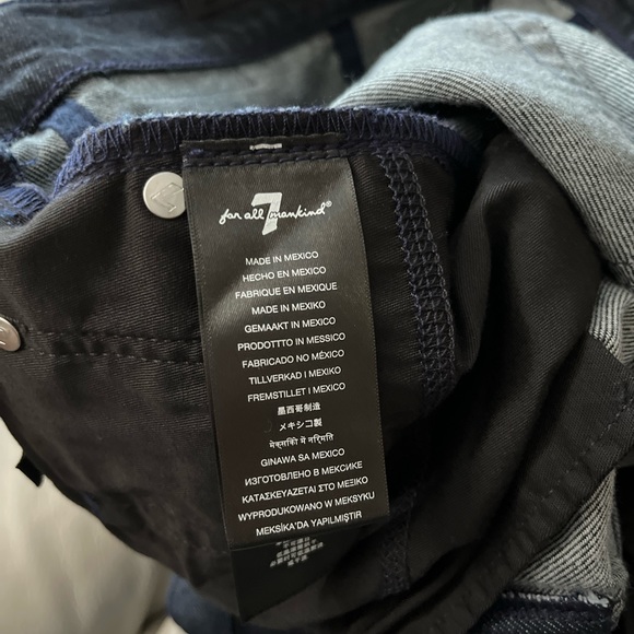 NWT - 7 For All Mankind Men’s Luxe Performance Relaxed Straight Jeans - Size 38 - Picture 8 of 9